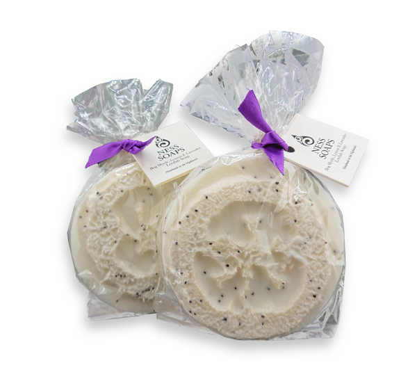 Bog Myrtle, Lemon & Lavender Loofah Soap 150gm - SLS/SLES FREE