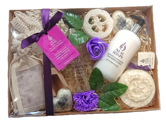 Bog Myrtle, Lemon & Lavender Gift Box Lrg