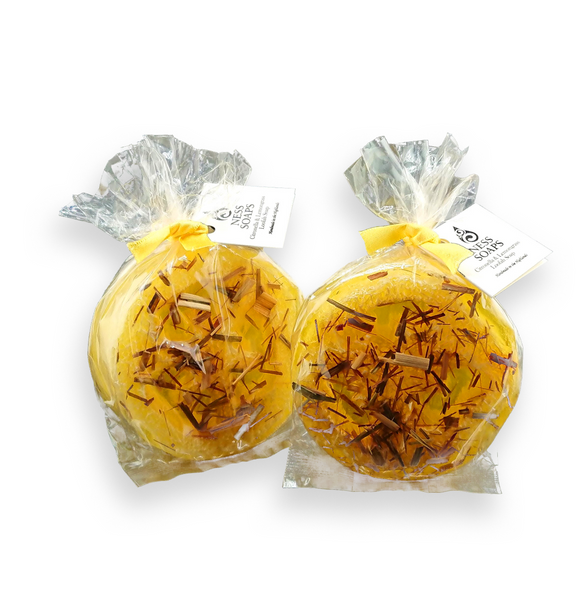 Citronella & Lemongrass Loofah Soap 150g - SLS/SLES FREE