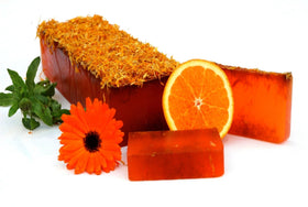 Sweet Orange and Calendula Whole Soap Loaf  1.75kg - SLS/SLES FREE