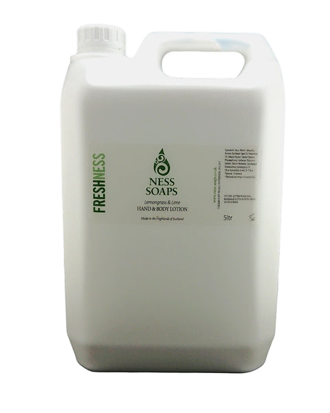 Lemongrass & Lime Hand & Body Lotion 5ltr