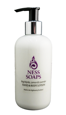 Bog Myrtle, Lemon & Lavender Hand & Body Lotion 300ml