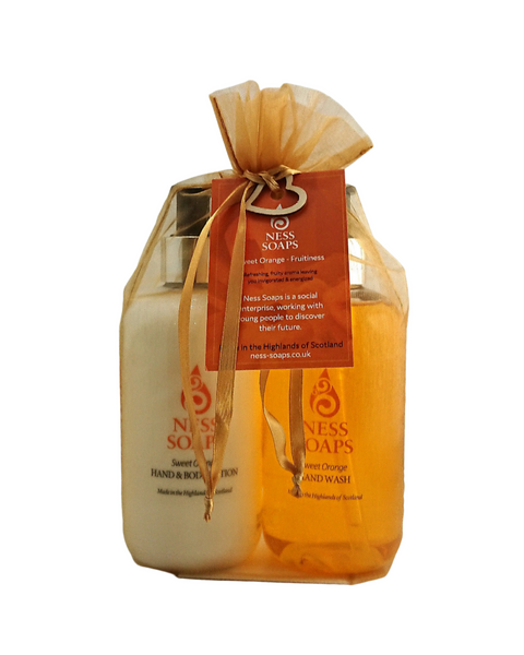 Sweet Orange Hand Wash/Hand & Body Lotion Green Twin Pack (2 x 300ml)