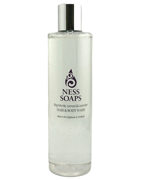 Bog Myrtle, Lemon & Lavender Hair & Body Wash 300ml
