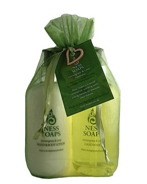 Lemongrass & Lime Hand Wash/Hand & Body Lotion Green Twin Pack (2 x 300ml)