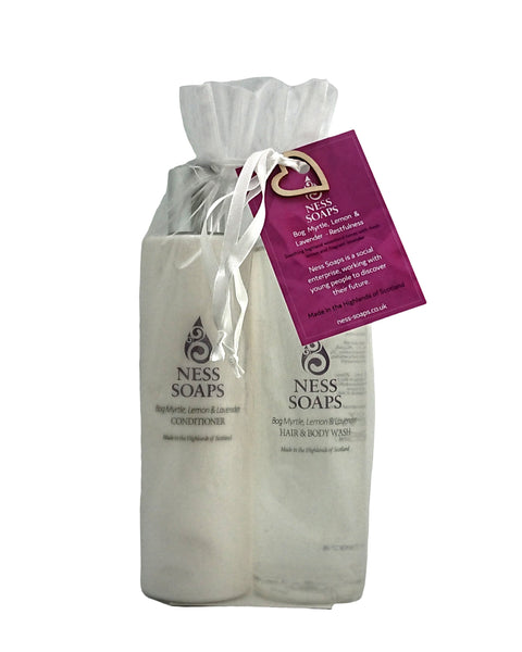 Bog Myrtle, Lemon & Lavender Shampoo/Conditioner Twin Pack (2x300ml)