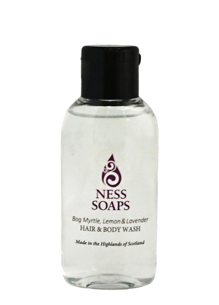 Bog Myrtle, Lemon & Lavender Hair & Body Wash 50ml