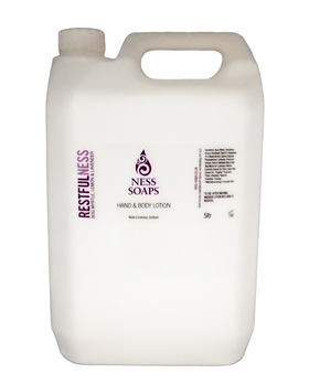 Bog Myrtle, Lemon & Lavender Hand & Body Lotion 5ltr