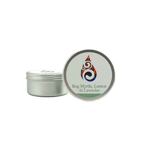 Bog Myrtle, Lemon & Lavender Tin Candle
