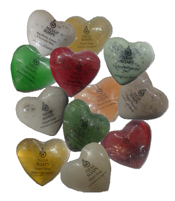 Heart Soaps 28g