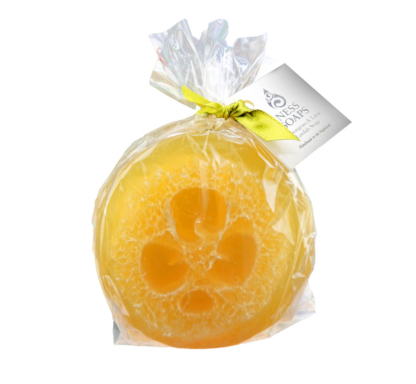 Lemongrass & Lime Loofah Soap 150gm - SLS/SLES FREE