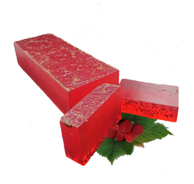 Raspberry Seed Large Soap Loaf 1.75kg - SLS/SLES FREE