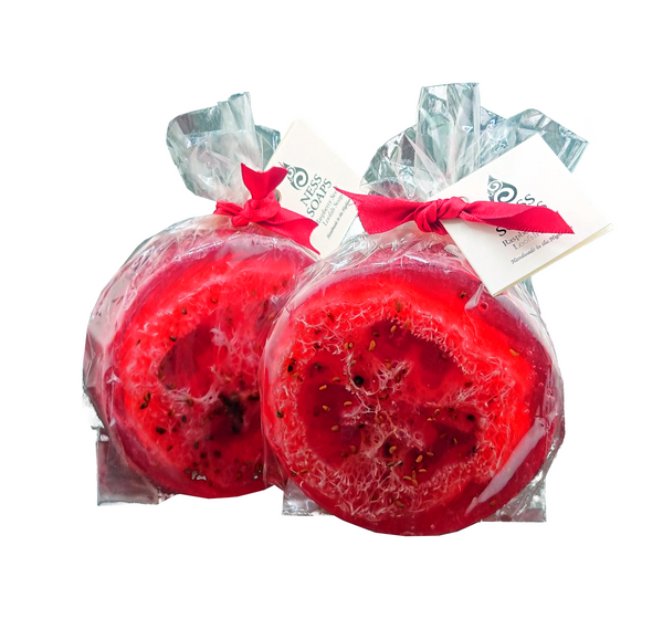Raspberry Seed Loofah Soap 150gm - SLS/SLES FREE