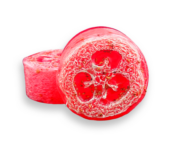 Raspberry Seed Loofah Soap 150gm - SLS/SLES FREE