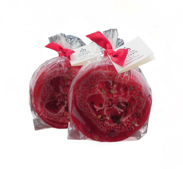 Rose Loofah Soap 150g - SLS/SLES FREE