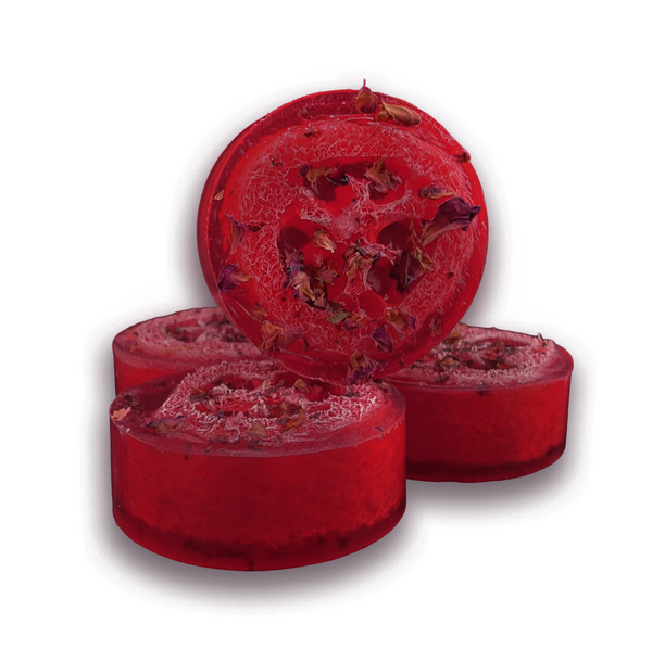 Rose Loofah Soap 150g - SLS/SLES FREE