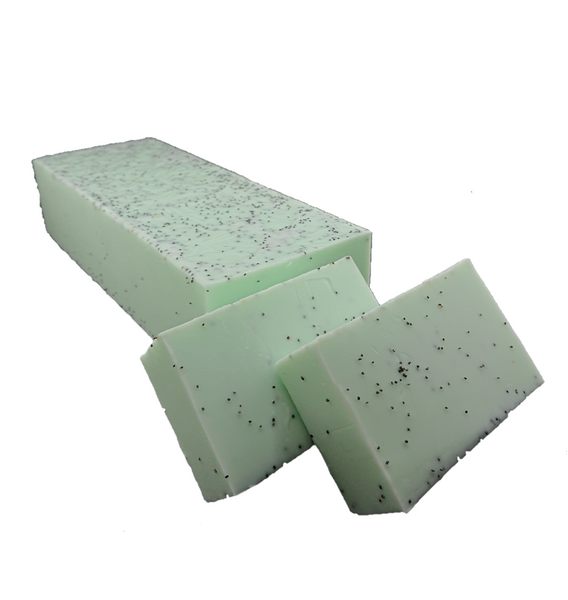 Tea Tree & Poppy Seed Whole Soap Loaf 1.75kg  - SLS/SLES FREE