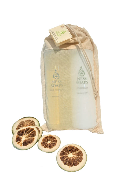 Lemongrass & Lime Hair & Body Wash, and Conditioner Twin Pack (2x300ml)