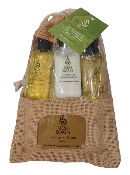 Jute Travel Pack Lemongrass & Lime