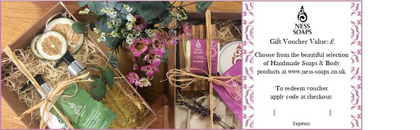 Ness Soaps Gift Voucher - Flowers