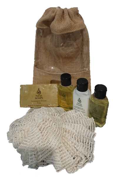 Jute Travel Pack Lemongrass & Lime
